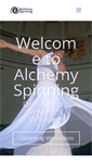 Mobile Screenshot of alchemyspinning.com